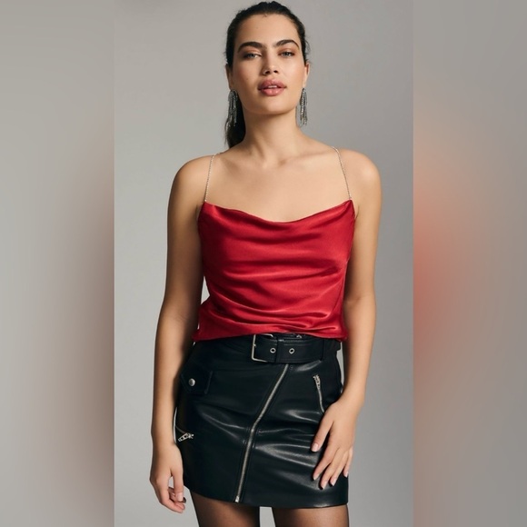 Astr Tops - ‼️RARE‼️🎸ASTR🎸🔥NWT🔥The Label Vita Top in Red—M